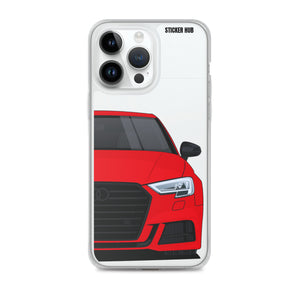 Tango Red B9 Audi S3 - iPhone Case