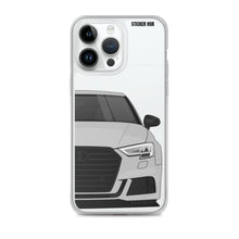 Load image into Gallery viewer, Silver B9 Audi S3 - iPhone Case