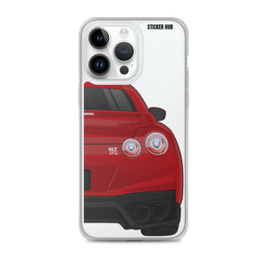 Regal Red R35 Nissan GTR - iPhone Case