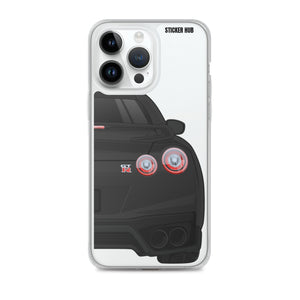 Black R35 Nissan GTR - iPhone Case