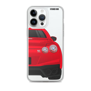 Solid Red R35 Nissan GTR - iPhone Case