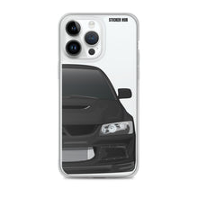 Load image into Gallery viewer, Black Mitsubishi Evo - iPhone Case