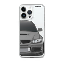 Load image into Gallery viewer, Gray Mitsubishi Evo - iPhone Case