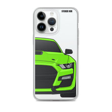 Load image into Gallery viewer, Grabber Lime 20+ Mustang GT500 - iPhone Case