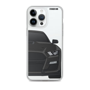 Black 20+ Mustang GT500 - iPhone Case