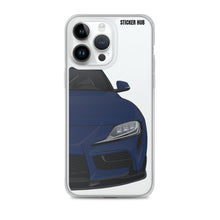 Load image into Gallery viewer, Downshift Blue MKV Toyota Supra - iPhone Case