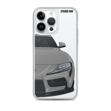 Load image into Gallery viewer, Turbulence Gray MKV Toyota Supra - iPhone Case