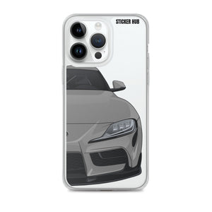 Turbulence Gray MKV Toyota Supra - iPhone Case