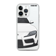 Load image into Gallery viewer, White MKV Toyota Supra - iPhone Case