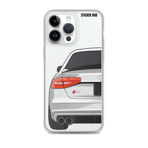 Silver B8.5 Audi S4 - iPhone Case