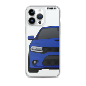 Blue 15-21 Charger - iPhone Case