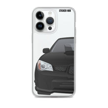 Load image into Gallery viewer, Black 06-07 Subaru WRX STI - iPhone Case