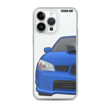 Load image into Gallery viewer, WR Blue 06-07 Subaru WRX STI - iPhone Case