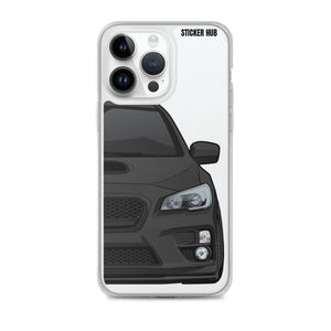 Black 15-17 Subaru WRX STI - iPhone Case