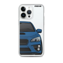 Load image into Gallery viewer, Galaxy Blue 15-17 Subaru WRX STI - iPhone Case