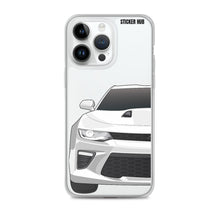 Load image into Gallery viewer, White 6th Gen Camaro SS - iPhone Case