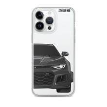 Load image into Gallery viewer, Black 6th Gen Camaro ZL1 1LE - iPhone Case