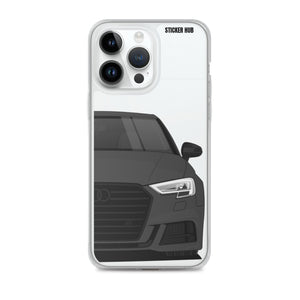 Daytona Gray B9 Audi S3 - iPhone Case