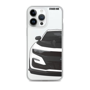 White 19-20 Camaro - 1LE iPhone Case