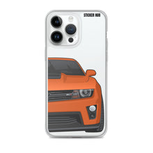 Load image into Gallery viewer, Inferno Orange 5th Gen Camaro ZL1 - iPhone Case