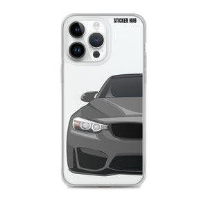 Gray BMW F80 - iPhone Case