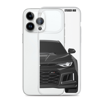 Load image into Gallery viewer, Black 6th Gen Camaro ZL1 - iPhone Case