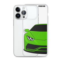 Load image into Gallery viewer, Green Lamborghini Huracan - iPhone Case