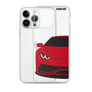 Red Lamborghini Huracan - iPhone Case