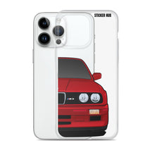 Load image into Gallery viewer, Dark Red BMW E30 - iPhone Case