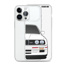 Load image into Gallery viewer, White BMW E30 - iPhone Case