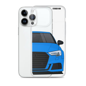 Turbo Blue B9 Audi S3 - iPhone Case