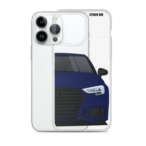 Navarra Blue B9 Audi S3 - iPhone Case