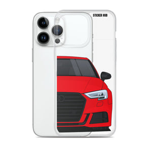 Tango Red B9 Audi S3 - iPhone Case