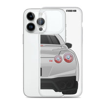 Load image into Gallery viewer, Silver R35 Nissan GTR - iPhone Case