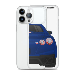 Deep Blue R35 Nissan GTR - iPhone Case