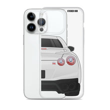 Load image into Gallery viewer, White R35 Nissan GTR - iPhone Case