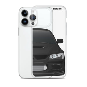 Black Mitsubishi Evo - iPhone Case