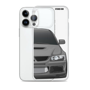 Gray Mitsubishi Evo - iPhone Case