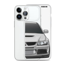 Load image into Gallery viewer, Silver Mitsubishi Evo - iPhone Case