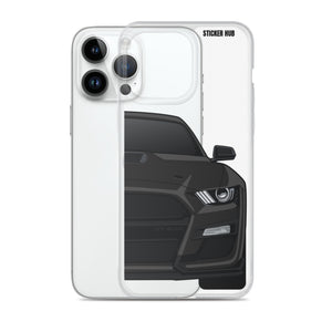 Black 20+ Mustang GT500 - iPhone Case