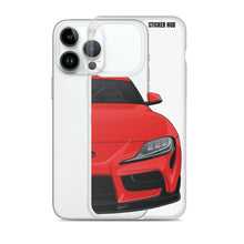 Load image into Gallery viewer, Renaissance Red MKV Toyota Supra - iPhone Case