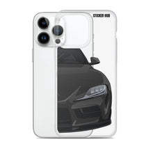 Load image into Gallery viewer, Black MKV Toyota Supra - iPhone Case