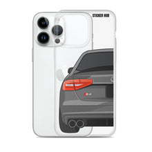 Load image into Gallery viewer, Monsoon Gray B8.5 Audi S4 - iPhone Case