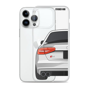 Silver B8.5 Audi S4 - iPhone Case