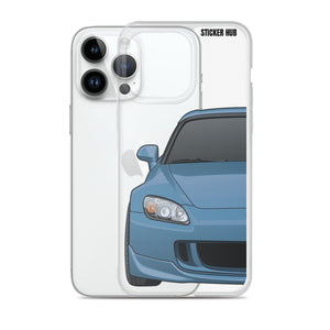 Suzuka Blue Honda S2000 - iPhone Case