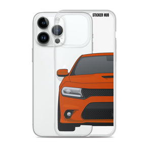 Orange 15-21 Charger - iPhone Case