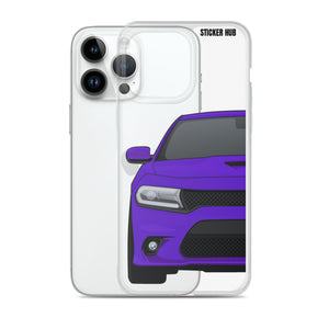 Purple 15-21 Charger - iPhone Case