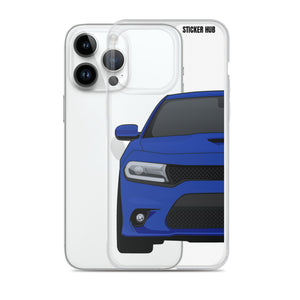 Blue 15-21 Charger - iPhone Case