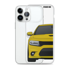 Yellow 15-21 Charger - iPhone Case