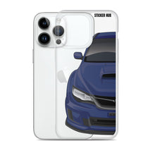 Load image into Gallery viewer, Plasma Blue 09-14 Subaru WRX STI - iPhone Case